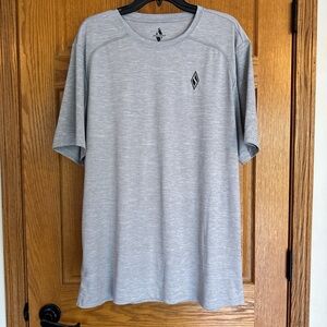 Skechers Gray Short Sleeve Tee Casual Comfort